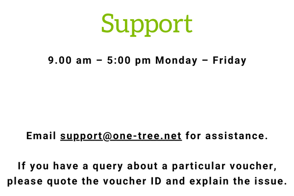 One Tree Voucher Software